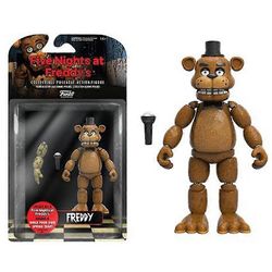 Yyelv Fnaf Security Breach Action Figures Liikkuvat nivelet Bonnie Foxy Freddy Chica Anime Figuuri Pvc-malli Lelut Freddy 14cm