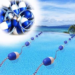 Uima-altaan köysierotin poijulla, 6 m UV-suojattu kellunta, korduroinia, ulkoaltaisiin, saatavilla 1 m, 5 m ja 10 m pituuksia