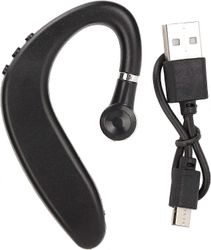 Vedenpitävät Bluetooth-kuulokkeet melunvaimennuksella, kevyt yhden korvan handsfree-urheiluun ja ajamiseen, yhteensopiva matkapuhelimien kanssa