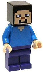 LEGO Minecraft Steve Minihahmo vuodesta 21115