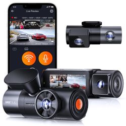 Arysiedder vantrue n5 4-kanals 1994p dashcam android ios app wifi gps bil dvr kamera for kjøretøy 512G (andre) N5 Add All