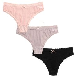 Blonde Trusser Til Kvinder Hipster Sexet Bikini Thong Multi 3 Farve-A M