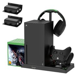 Mikasa Lodret køleholder til opladningsstation til Xbox Series X Controller Console