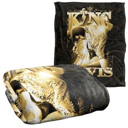 Elvis Presley Kuningas virallisesti lisensoitu Silky Touch Super Soft Throw Blanket MTWLF914 100x125cm 50x40in