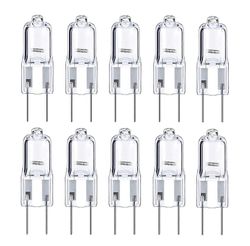 G6.35 50W 12V himmennettävät halogeenilamput, 650 lumenia lämmin valkoinen 2700K kirkas kapseli, GY6.35 kaksinapainen halogeenilamppu (5 kpl)