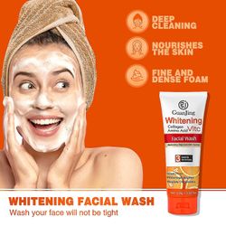 Facial Cleanser Facial Cleansing Fuktighetsgivende Lightening Spots Brightening Skin Beautifying Foaming Cleanser 100ml