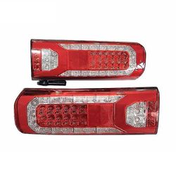 1 pari 24v LED-takavalokokoonpanoa Mercedes Actros mp4 mp5 -takavaloille vasen oikea summeri 0035443403 0035443203 L- JA R-SUMMERI