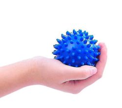 Mikasa Massage bold med bløde pigge, for Plantar Fasciitis og zoneterapi blå