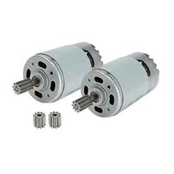 Universal 550 35000RPM sähkömoottori RS550 12V moottoritarvikkeet lasten autoon lapset ratsastavat lelujen varaosilla hopea