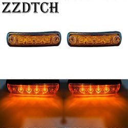 2 kpl 24V LED-aurinkosuoja-autovalo MAN TGX/TGL/TGS -kuorma-auton aurinkosuoja-auton valoon 81252606121 2 pcs yellow