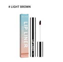 EELHOE peel off -huultenrajauskynä rajaa huulten muodon, näyttää huulten värin, vedenpitävä, tahraton, kuori huultenrajauskynän huulisivellin VAALE...