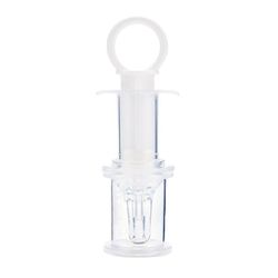 Baby gennemsigtig nåleføder klemme Medicin Dropper Dispenser Sut Fodring Redskaber Spædbarn Brystvorte Sprøjtesutter