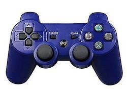 Trådløs Bluetooth-controller til Sony Ps3-gamepad BLÅ