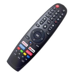 Redkid Korvaava kaukosäädin ONVO OV43F900 OV50F900 OV58900 OV43F800 OV55F900 4K UHD Android Smart LED LCD TV: lle