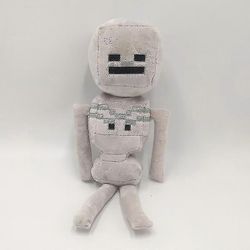 KDSKSC Minecraft luuranko pehmolelu, valkoinen, 14" pitkä, 35CM