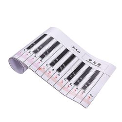 Fingering Version 88 Keys Klaver Keyboard Fingering Øvelsesdiagram Ark med noter & Stave Reference Klaver Undervisningsvejledning Hjælpemiddel til ...