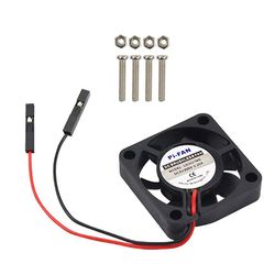 Cpu Fan justerbar til hindbær Pi Pi 4 B / 3b + / 3b / 2b / B + Cpu køleventilator justerbar 5v 3.3v