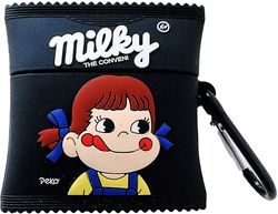 AIR Cartoon Airpods Pro Sag (Mælk Girls Black)