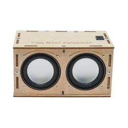 DIY Bluetooth -kaiutinlaatikkosarja elektroninen äänenvahvistin rakentaa oman kannettavan puukotelon Bluetooth-kaiuttimen äänen Y