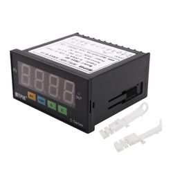 mypin digitaalinen anturimittari monitoiminen älykäs led-näyttö 0-75Mv / 4-20Ma / 0-10V tulo Musta