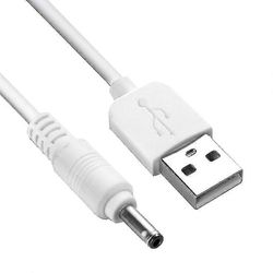 Usb To Dc 5v latauskaapelin vaihto Foreo Luna/luna 2/mini/mini 2/go/luxe Facial Cleanser Usb Charger Cord 100cm