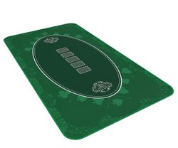 Pokerisuunnittelija Poker Mat Green 180 x 90 cm, sopii omaan pokeripöytään- ylellinen pokeri kangas-pokeri Carpet-poker Pöytäkansi