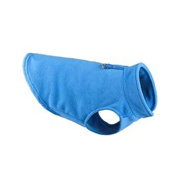 Vinter Blød Fleece Pet Hund Tøj Hvalp Tøj Kostumer Jakke Blå XL