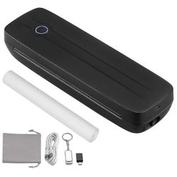 Kompakti tulostin 2600 mAh:n akulla 203 DPI, joka tukee A4 A5 8.5" x 11" lämpöpaperia ja yhteensopivuutta iOS-, Android- ja kannettavien tietokonei...