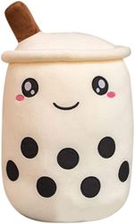 AIR Bubble Mælk Te Cup Formet Plys Fyldte Legetøj Light Brown 24cm
