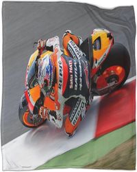 Pehmeät lämpimät flanellipeitot MotoGP 3D digitaalinen tulostushuopa, syksy & talvi Mukavat muhkeat peitot lapsille sänkyyn mikrokuitu aikuisten pö...
