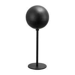 metallinen kypäräteline hattu näyttö teline pallon muoto kypärän näyttöteline Lattia seisoo