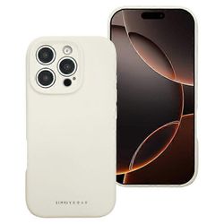 SIMPLY ROAR -yhteensopiva iPhone 16 Pro Max -nestemäisen silikonikotelon kanssa, joka on yhteensopiva MagSafe-matkapuhelimen kuoren kanssa Valkoinen