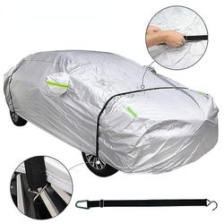 2kpl Universaali Auton kannen kiinteä nauha 440cm säädettävä pituus Anti Car Cover Rope