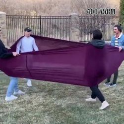Elastinen koulutus bändi luottamus rakennus pelit joukkue rakentaa toimintaakorkea elastisuus suuri Violetti ympärysmitta 400x75CM