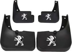 Edessä Taka Auton roiskeläpät Roiskesuojat Auton lokasuojat Autonsuojatarvikkeet B Roiskeläpät Peugeot 5008 2009-2017 -mallille