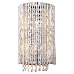 Endon Collection Lighting Galina 2 Lys væg lys kromplade &klar krystal, G9