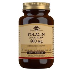 Solgar Folacin (folinsyre) 400 mcg Tabletter 100 (12536334)