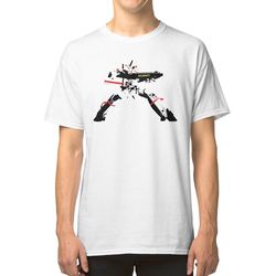 RockShark VF-1J Battloid T-shirt hvid L