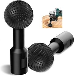 Axsat6rb Fraise a Spherique Bois -veistos - Outil de Sculpture sur Fraise Metal Bois - fraise kaasutin - 14 mm Sculpture sur Bois Foret de Polissag...