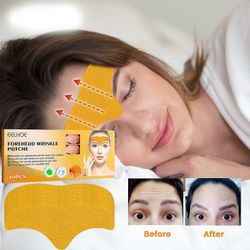 20kpl ryppyjä estävä otsaviivan poistogeelilaastari kiinteyttävä naamio kulmakarvat kasvot ihonhoitotarrat anti-aging kollageeni luonnollinen
