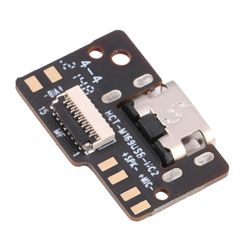Clappio Micro USB -latausliitin Blackview A55: lle Musta