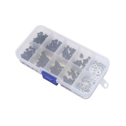180stk Universal Skruebokssæt til 1/10 Hsp Traxxas Tamiya Hpi Kyosho D90 Src10 Fjernbetjening Rc Model Bildele