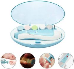 Baby Negle trimmer Multifunktionel Elektrisk Baby Nail File Clippers Tæer Fingernegle Cutter Trimmer Manicure Værktøj Sæt Babypleje