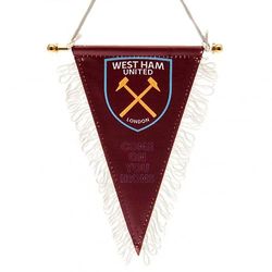 West Ham United FC:n kolmioviiri Uusi viininpunainen/taivaansininen One Size