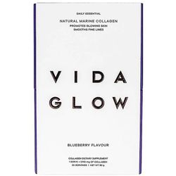 Vida Glow luonnollinen merikollageenimustikka 30 x 3g (MCE0004)