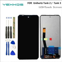 Redkid 100% testisäiliö Unihertz-säiliölle 2 säiliö 3 LCD-näytön kosketusnäytön digitoija Unihertz Tank3 -kokoonpanon vaihtoon