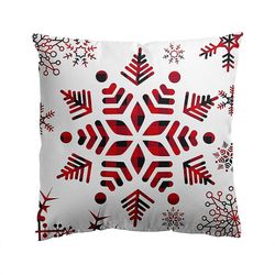 Sajygv Sajy Christmas Lin Myk Putevar Sofa Midje Kaste Pad Cover Hjem Dekorasjon Flerfarget