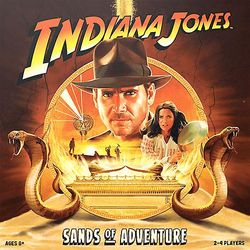 SANDOFADVENTURE Indiana Jones Erittäin keräilykelpoinen interaktiivinen laadukas lautapeli
