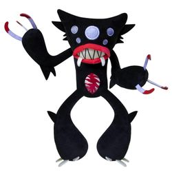 Pehmolelut,Unikko leikkiaika Huggy Wuggy Game Pehmo lapsille syntymäpäivälahja ja kodin sisustus (30 cm) musta