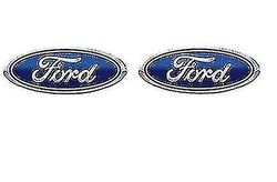 2 x Ford Key Fob Badge Klistremerke Logo Emblem 20.7mm